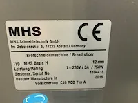 2018 mhs basic h broodsnijmachine - afbeelding 9 van  9