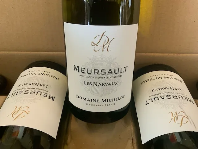 2018 michelot mersault bourgogne witte wijn (6x) - afbeelding 1 van  4