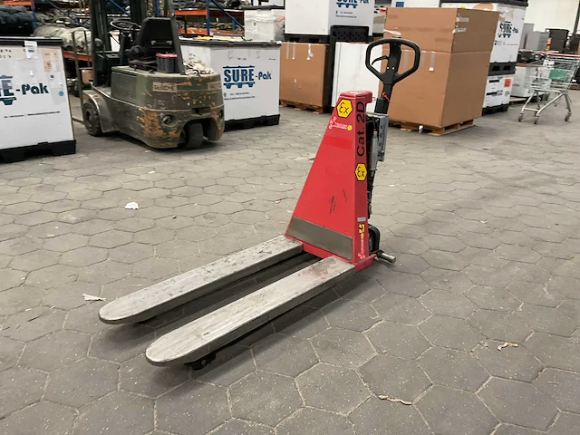 2018 mitrex e1000spw-acx hand hydraulische palletwagen - afbeelding 1 van  8
