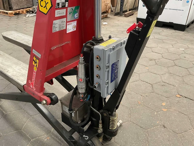 2018 mitrex e1000spw-acx hand hydraulische palletwagen - afbeelding 7 van  8