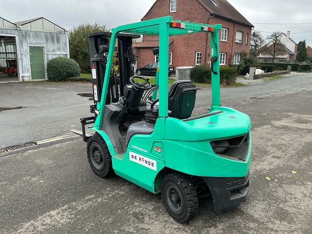 2018 mitsubishi 2.5d vorkheftruck - afbeelding 9 van  15