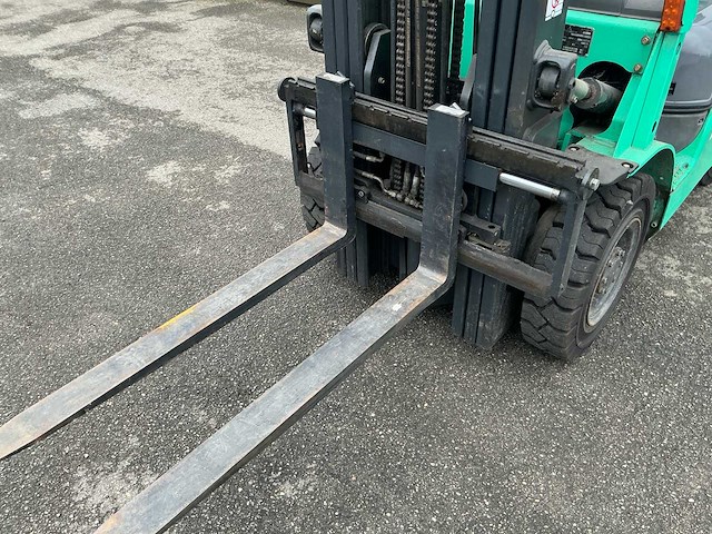 2018 mitsubishi 2.5d vorkheftruck - afbeelding 15 van  15