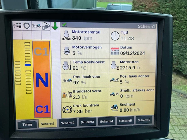 2018 new holland t6.175 vierwielaangedreven landbouwtractor - afbeelding 18 van  45