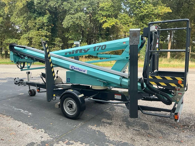 2018 nifty 170het mk1b aanhanger hoogwerker - afbeelding 25 van  29
