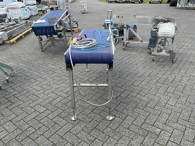 2018 niverplast conveyor transport filled boxes transportband - afbeelding 3 van  8