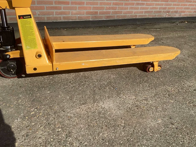 2018 papro p 2/007.t hand hydraulische palletwagen - afbeelding 3 van  5