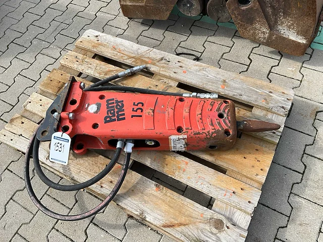 2018 rammer 155 hydraulische sloophamer - afbeelding 2 van  6