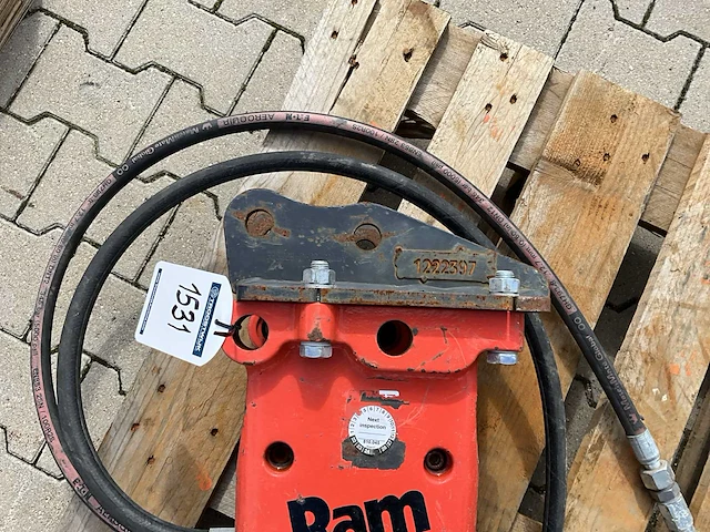 2018 rammer 155 hydraulische sloophamer - afbeelding 4 van  6