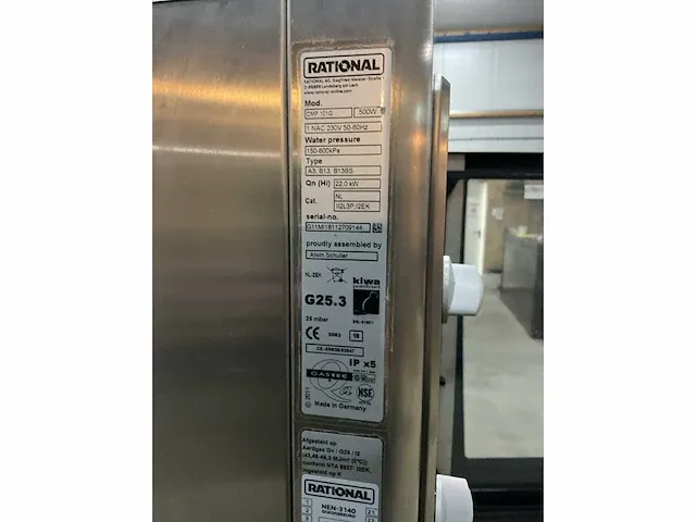 2018 rational cmp 101g combisteamer - afbeelding 9 van  10