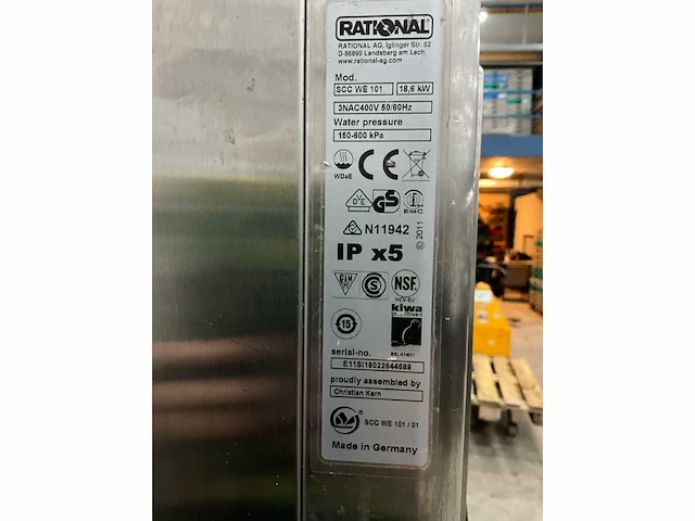 2018 rational scc we 101 selfcookingcenter - afbeelding 2 van  10
