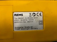 2018 rems tiger sr reciprozaag - afbeelding 3 van  3