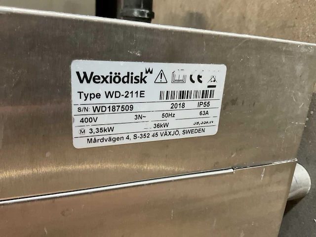 2018 rhima wd-211e korvenvaatwasstraat - afbeelding 4 van  10