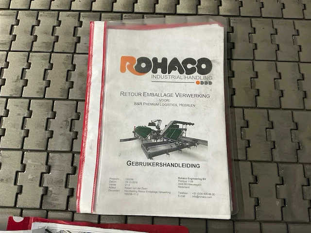 2018 rohaco engineering flessen sorteerlijn - afbeelding 54 van  64