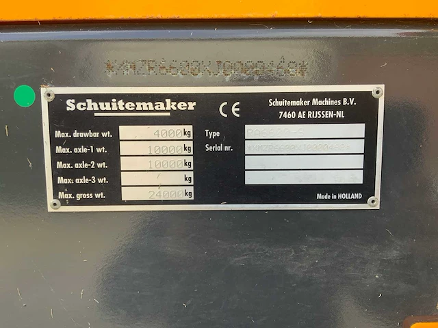2018 schuitemaker rapide 6600-s opraapwagen - afbeelding 18 van  38
