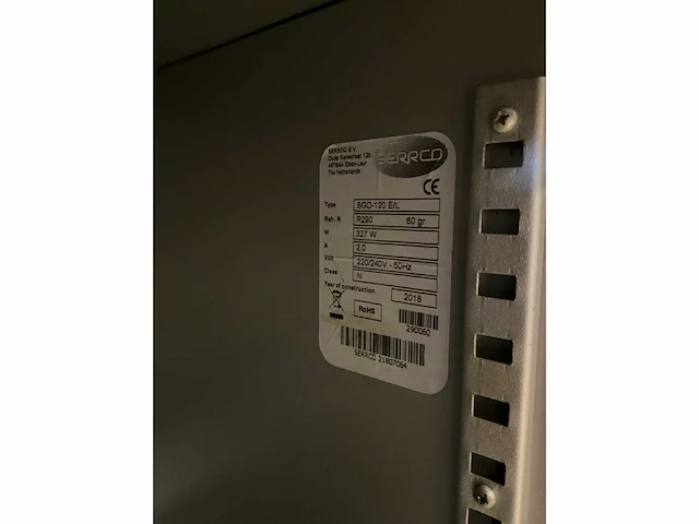 2018 serrco sgd-120 e/l barkoeling - afbeelding 4 van  4