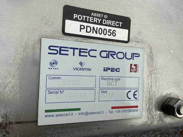 2018 setec sct mengmachine - afbeelding 27 van  27