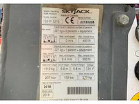 2018 skyjack sj iii 3219 hoogwerker - afbeelding 10 van  18