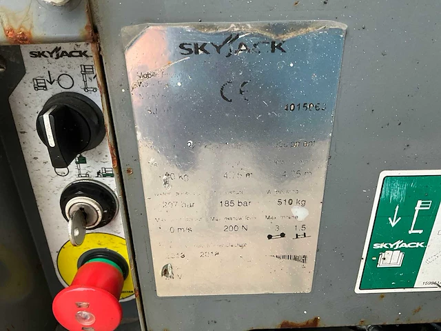 2018 skyjack sj16 hoogwerker - afbeelding 8 van  8
