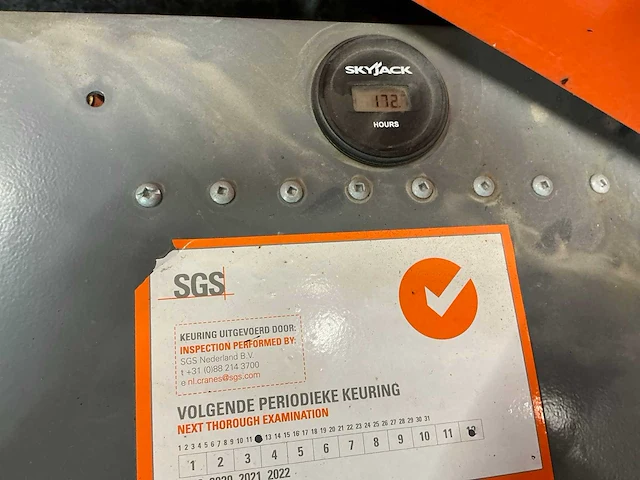 2018 skyjack sjiii3219 hoogwerker - afbeelding 3 van  13