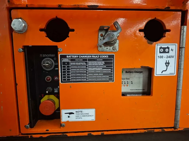 2018 snorkel s4726e hoogwerker - afbeelding 13 van  13