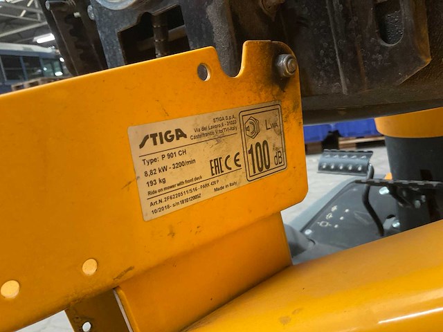 2018 stiga park 420p p901 ch grasmaaier - afbeelding 12 van  13