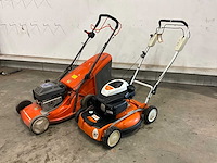 2018 stihl rm 4 rv / husqvarna grasmaaier (2x) - afbeelding 1 van  32