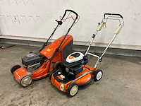 2018 stihl rm 4 rv / husqvarna grasmaaier (2x) - afbeelding 26 van  32