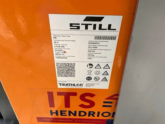 2018 still fm-x20 reach truck - afbeelding 20 van  23