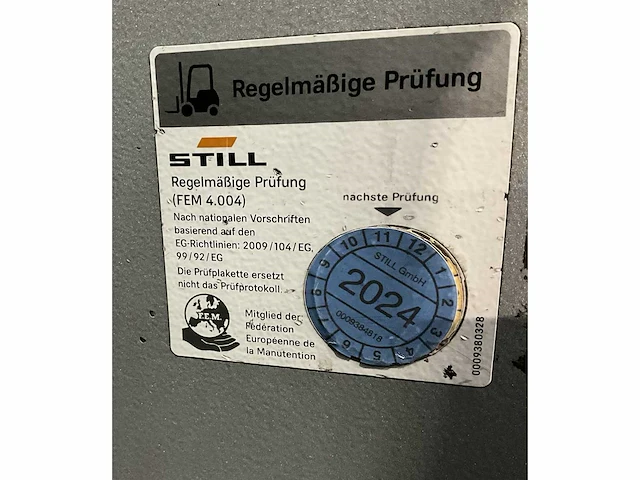 2018 still rx20-16 vorkheftruck lepelversteller - afbeelding 8 van  17