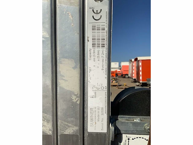 2018 sumner manufacturing 2118 materiaallift / kanaallift - afbeelding 5 van  5