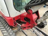 2018 takeuchi tb 225 minigraafmachine - afbeelding 10 van  28