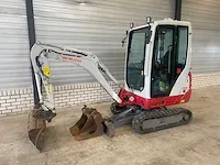 2018 takeuchi tb216 minigraafmachine - afbeelding 1 van  27