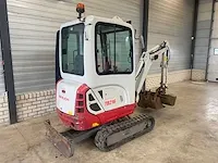 2018 takeuchi tb216 minigraafmachine - afbeelding 24 van  27