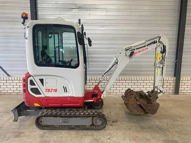2018 takeuchi tb216 minigraafmachine - afbeelding 25 van  27