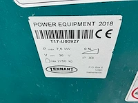 2018 tennant t17 zelfrijdende schrobmachine - afbeelding 18 van  32