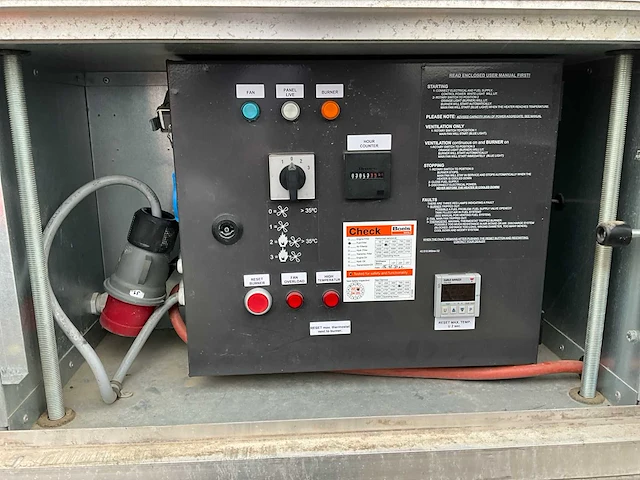 2018 thermobile imac-2000dd industriële heater / event heater / hetelucht turbine - afbeelding 16 van  16