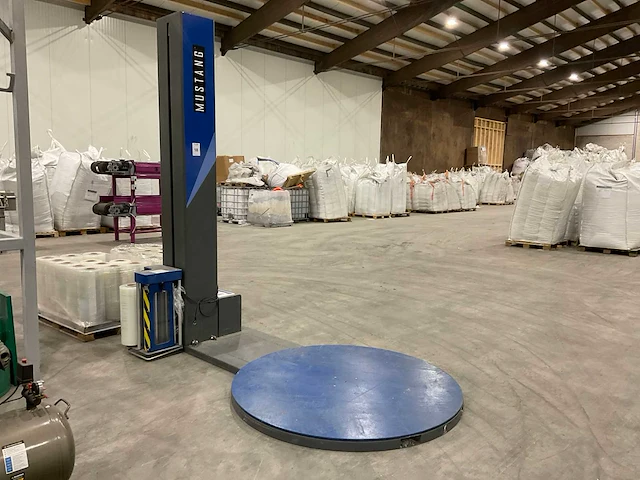 2018 tls mustang t7 pro palletfoliewikkelaar - afbeelding 1 van  10
