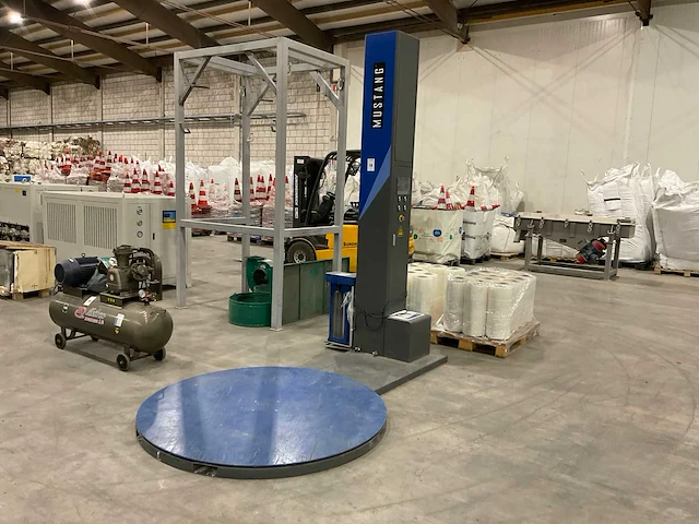 2018 tls mustang t7 pro palletfoliewikkelaar - afbeelding 3 van  10