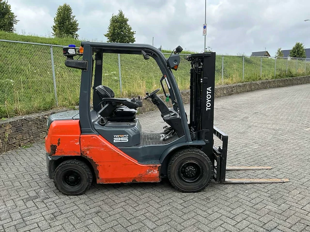 2018 toyota 02-8fdf25 vorkheftruck - afbeelding 26 van  28