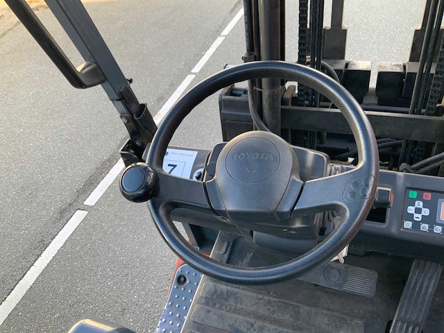 2018 toyota 8fbmt25 vorkheftruck - afbeelding 9 van  30