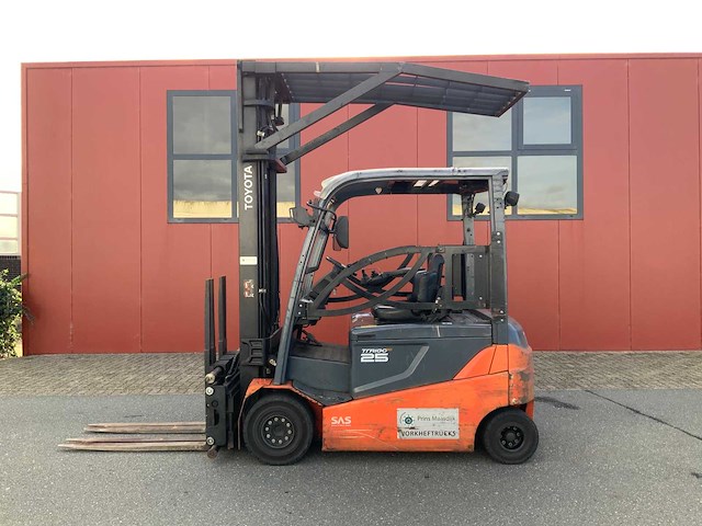 2018 toyota 8fbmt25 vorkheftruck - afbeelding 1 van  30