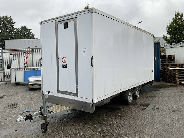 2018 trailer company europe tce400 decontaminatie aanhanger - afbeelding 1 van  9