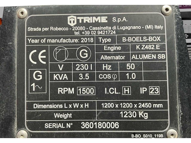 2018 trime b-boels-box stationaire lichtmast led - afbeelding 19 van  26