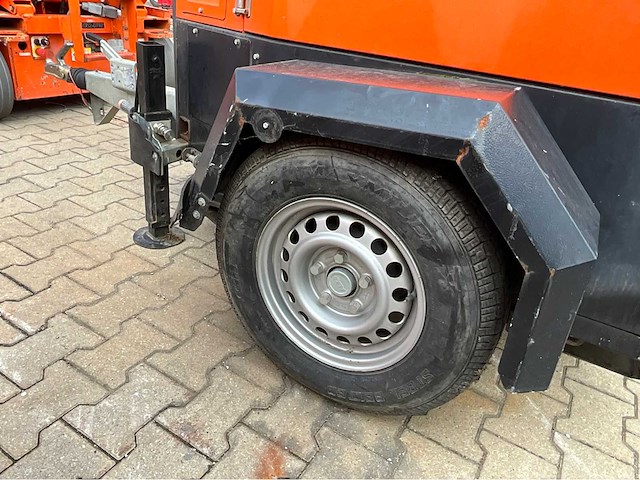 2018 trime x-eco a0031 led lichtmast aggregaat aanhangwagen - afbeelding 8 van  18