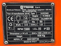 2018 trime x-eco a0031 led lichtmast aggregaat aanhangwagen - afbeelding 9 van  18