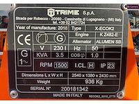 2018 trime x-eco a0031 led lichtmast aggregaat aanhangwagen - afbeelding 9 van  18