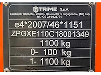 2018 trime x-eco a0031 led lichtmast aggregaat aanhangwagen - afbeelding 10 van  18