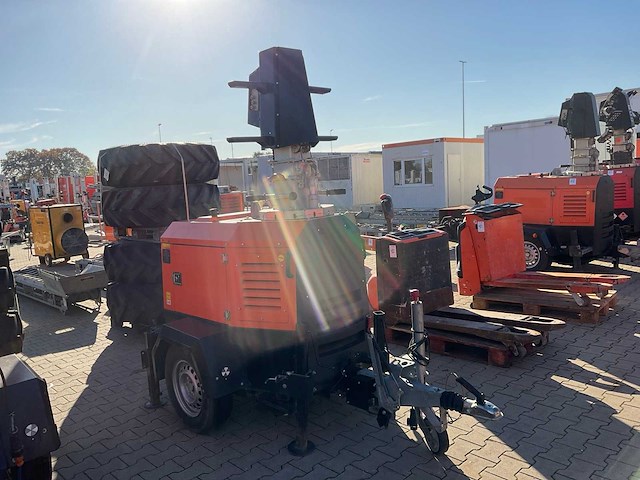 2018 trime x-eco a0031 led lichtmast aggregaat aanhangwagen - afbeelding 11 van  18