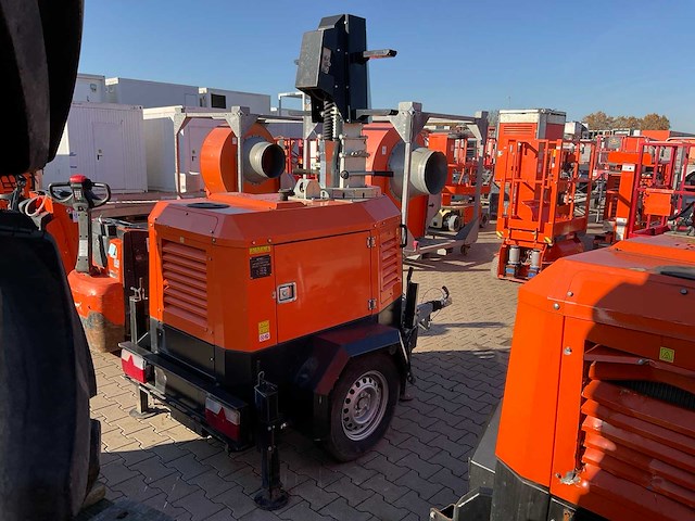 2018 trime x-eco a0031 led lichtmast aggregaat aanhangwagen - afbeelding 12 van  18