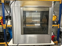 2018 ubert topline rt-403 professionele rotisserie/draaispitoven met rvs ovenstand 12 treden - afbeelding 5 van  15